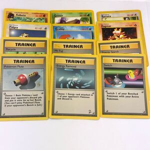 Pokemon Vintage Damaged Card Lot A